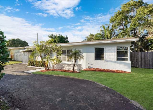 Property at 1441 NE 32nd Pl, Pompano Beach, FL 33064, 2 beds, 1 bath