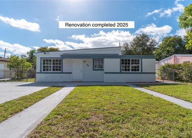 Property at 40 NW 121st St, North Miami, FL 33168, 3 beds, 1 bath