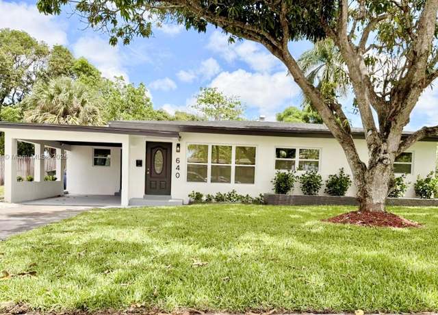 Property at 640 Carolina Ave, Fort Lauderdale, FL 33312, 4 beds, 2 baths