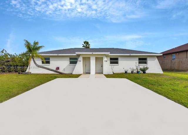 Property at 733/735 Gilbert Ave S, Lehigh Acres, FL 33973, 4 beds, 4 baths