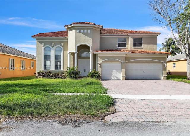Property at 12986 SW 21st St, Miramar, FL 33027, 5 beds, 3 baths