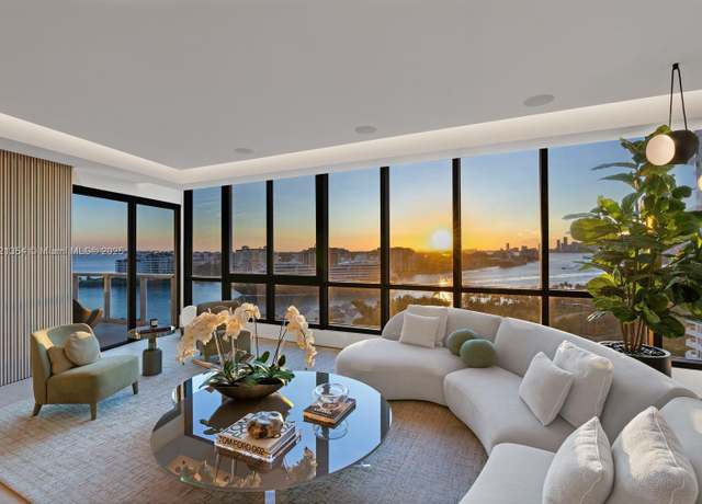 Property at 100 S Pointe Dr Unit 1201/1202, Miami Beach, FL 33139, 4 beds, 4.5 baths