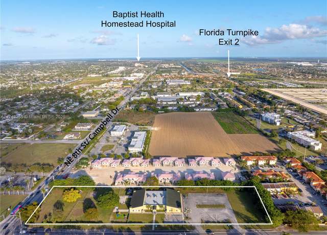 Property at 1200 NE 8th St, Homestead, FL 33033