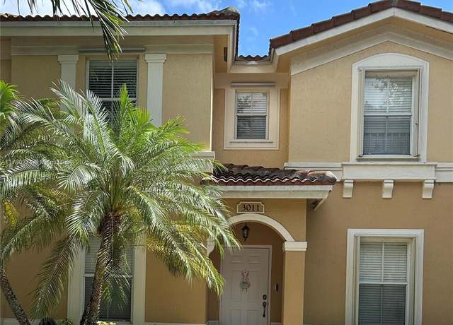Property at 3011 SW 128th Ave #102, Miramar, FL 33027, 3 beds, 3 baths