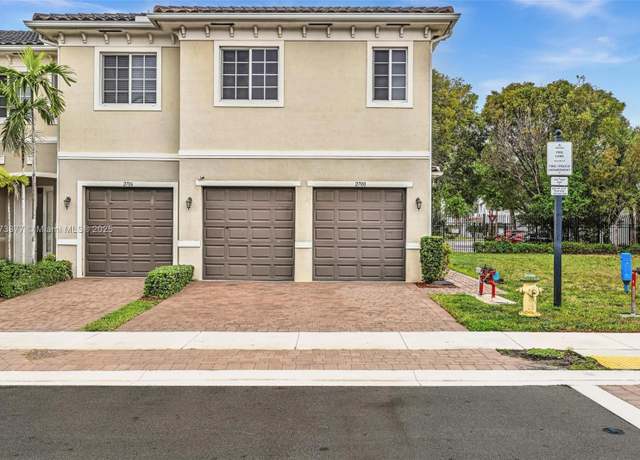 Property at 2714 SW 81st Ter #2700, Miramar, FL 33025, 3 beds, 2.5 baths