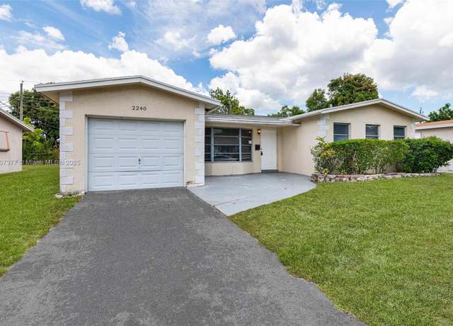 Property at 2240 NW 47th Ter, Lauderhill, FL 33313, 2 beds, 2 baths