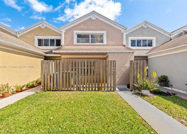 Property at 1341 NW 123rd Ter #1341, Pembroke Pines, FL 33026, 3 beds, 2.5 baths