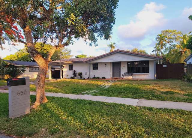 Property at 850 NE 182nd Ter, North Miami Beach, FL 33162, 3 beds, 2 baths