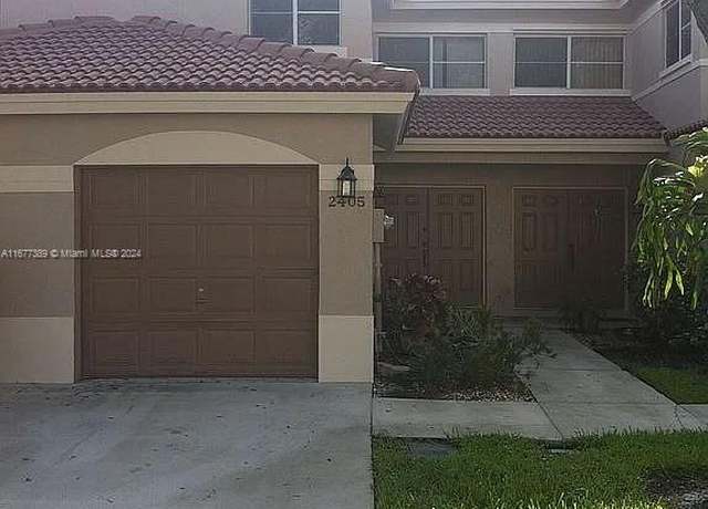 Property at 2394 NW 97th Way #2394, Pembroke Pines, FL 33024, 2 beds, 2.5 baths