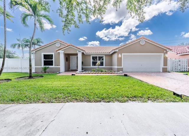 Property at 1840 SW 135th Way, Miramar, FL 33027, 3 beds, 2 baths