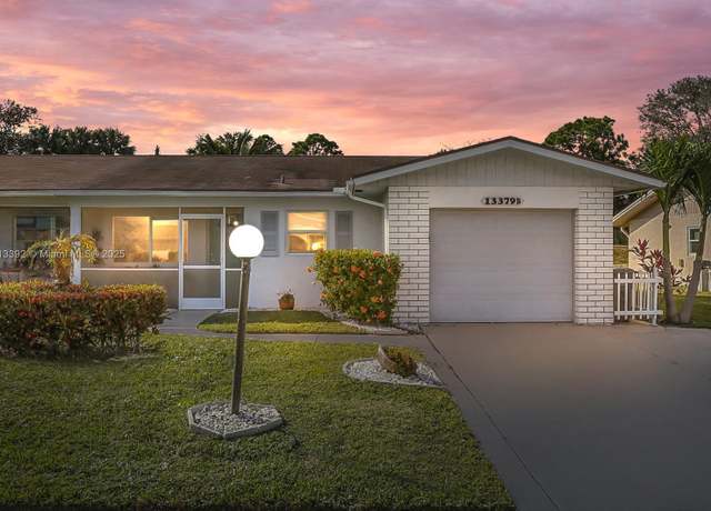 Property at 13379 Via Vesta Unit B, Delray Beach, FL 33484, 2 beds, 2 baths