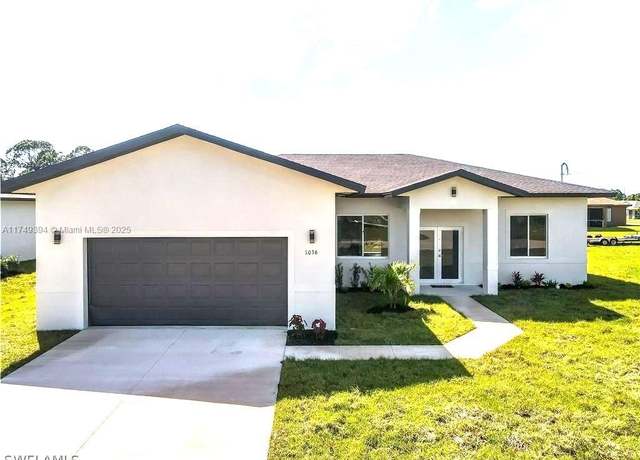 Property at 1123 Darling St, Lehigh Acres, FL 33974, 3 beds, 2 baths