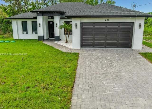 Property at 438 S Rathburn St, Lehigh Acres, FL 33974, 3 beds, 2 baths