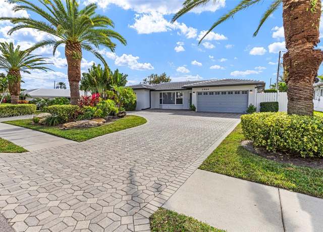 Property at 2964 NE 36th St, Lighthouse Point, FL 33064, 3 beds, 2 baths