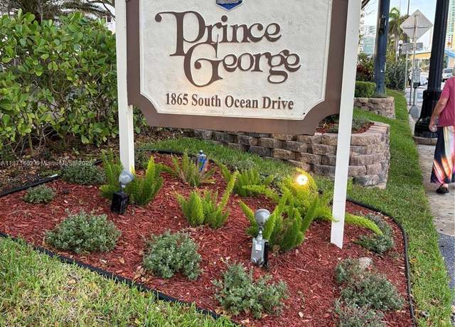 Property at 1865 S Ocean Dr Unit 10D, Hallandale Beach, FL 33009, 1 bed, 2 baths