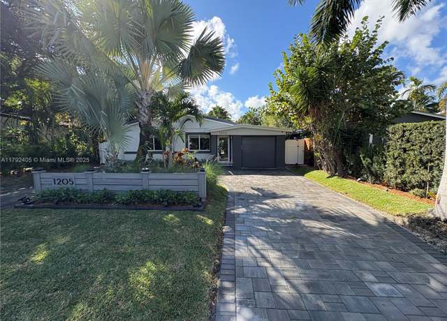 Property at 1205 NE 17th Ter, Fort Lauderdale, FL 33304, 3 beds, 2 baths