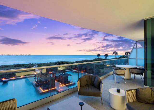 Property at 9349 Collins Ave #303, Surfside, FL 33154, 3 beds, 4.5 baths