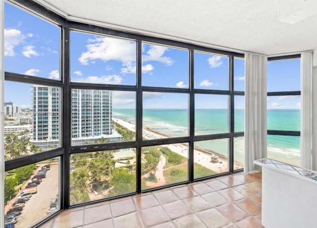 Property at 6423 Collins Ave #1607, Miami Beach, FL 33141, 1 bed, 2 baths