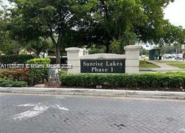 Property at 2651 E Sunrise Lakes Dr #111, Sunrise, FL 33322, 2 beds, 2 baths