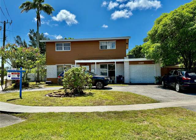 Property at 1180 NW 46th Ave, Lauderhill, FL 33313, 4 beds, 2.5 baths