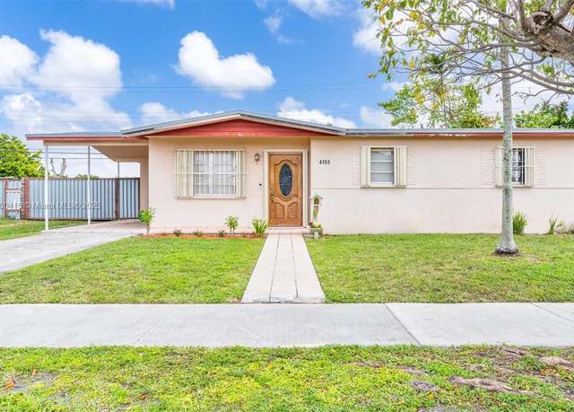 Property at 4155 SW 98th Ave, Miami, FL 33165, 3 beds, 1 bath