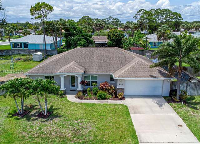 Property at 508 Arcadia Ave NE, Palm Bay, FL 32907, 3 beds, 2 baths