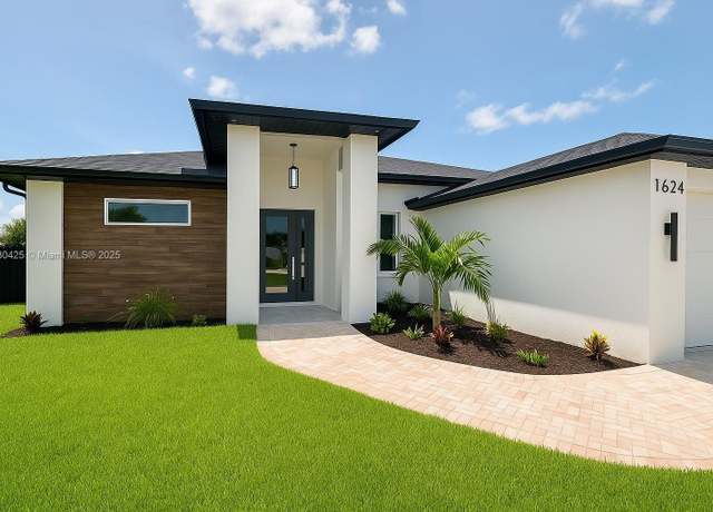 Property at 1624 NW 9th Ter, Cape Coral, FL 33993, 4 beds, 3 baths