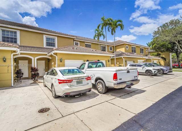 Property at 12106 SW 2nd St, Pembroke Pines, FL 33025, 2 beds, 2.5 baths