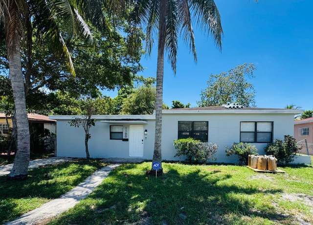 Property at 1100 NE 151st Ter, North Miami Beach, FL 33162, 4 beds, 2 baths