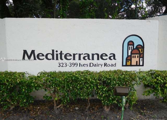 Property at 323 Ives Dairy Rd Unit 323-06, Miami, FL 33179, 3 beds, 2 baths