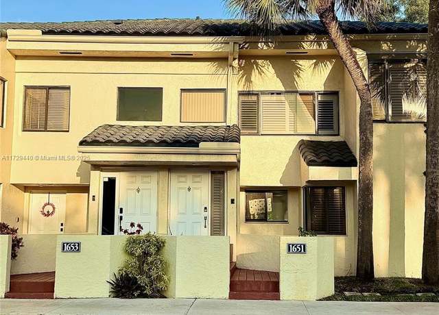 Property at 1651 NW 81st Way #1651, Plantation, FL 33322, 1 bed, 1 bath