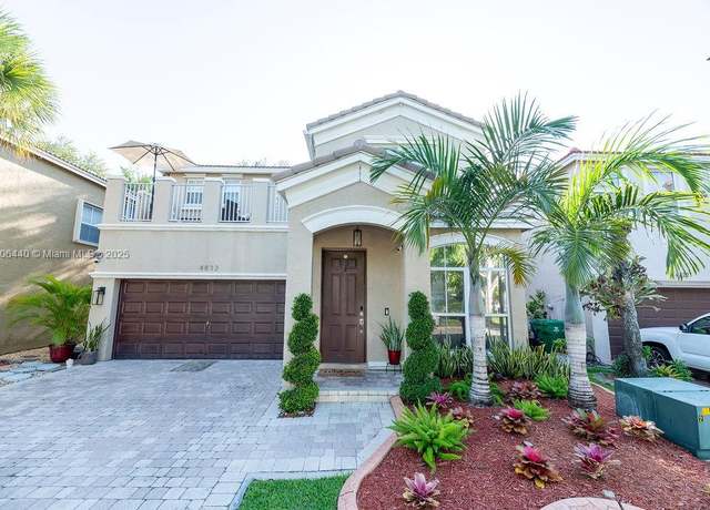 Property at 4832 SW 159th Ave, Miramar, FL 33027, 4 beds, 2.5 baths