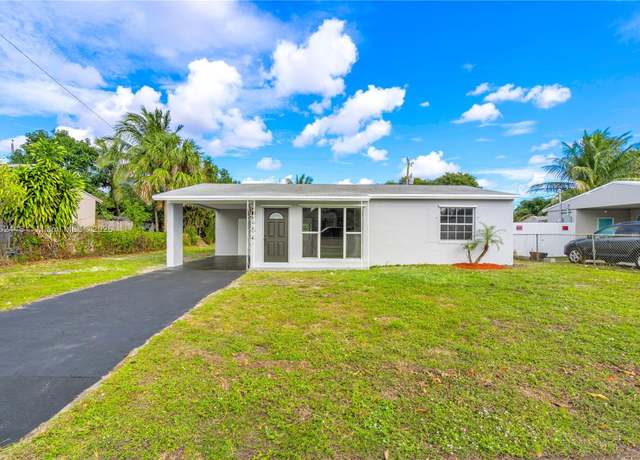 Property at 4541 SW 23rd St, Fort Lauderdale, FL 33317, 2 beds, 1 bath