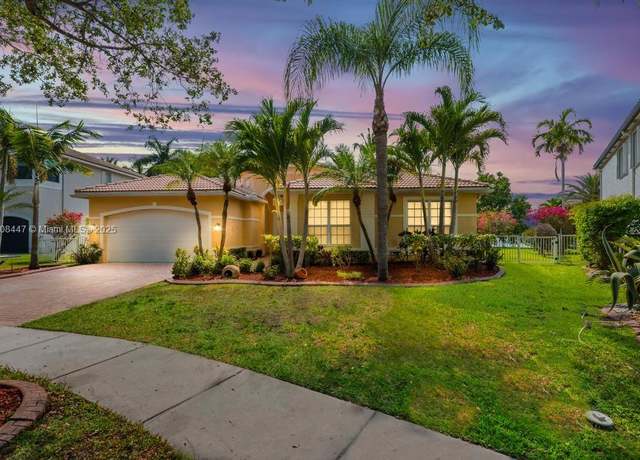 Property at 4506 SW 186th Way, Miramar, FL 33029, 5 beds, 3 baths