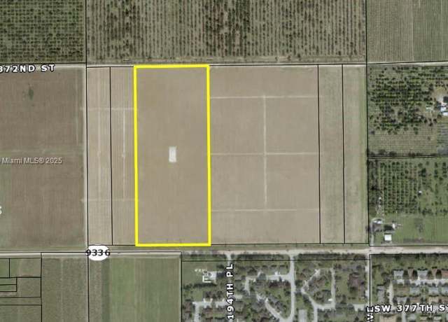 Property at 37600 Sw 195th Ave, Homestead, FL 33034