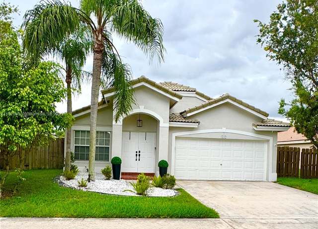 Property at 142 SW 204th Ave, Pembroke Pines, FL 33029, 3 beds, 2 baths