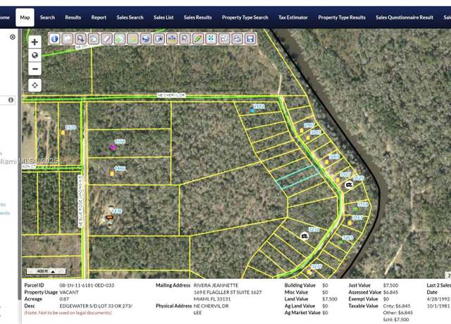 Property at xx NE Chervil Dr, FL 32059