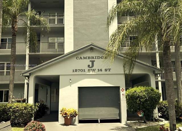 Property at 12701 SW 14th St Unit 312J, Pembroke Pines, FL 33027, 2 beds, 2 baths