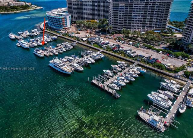 Property at 4 Grove Isle Dr - Boat Slip D8 & D9, Coconut Grove, FL 33133