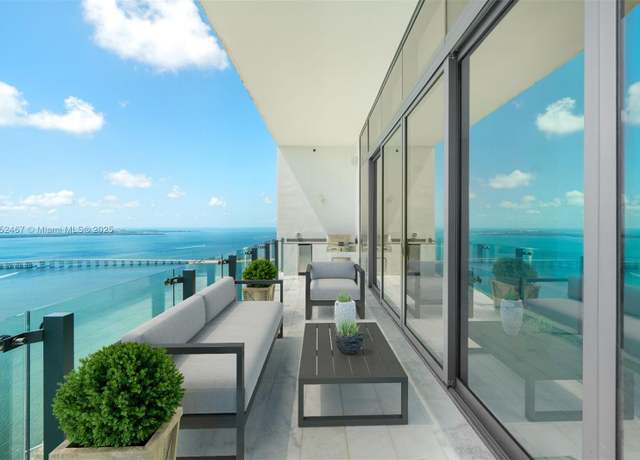 Property at 1451 Brickell Ave #5302, Miami, FL 33131, 3 beds, 3.5 baths