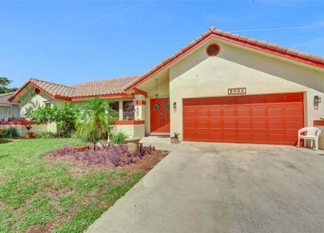 Property at 5024 NW 58th Ter, Coral Springs, FL 33067, 4 beds, 2 baths