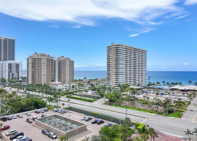 Property at 1985 S Ocean Dr Unit 10D, Hallandale Beach, FL 33009, 1 bed, 1.5 baths