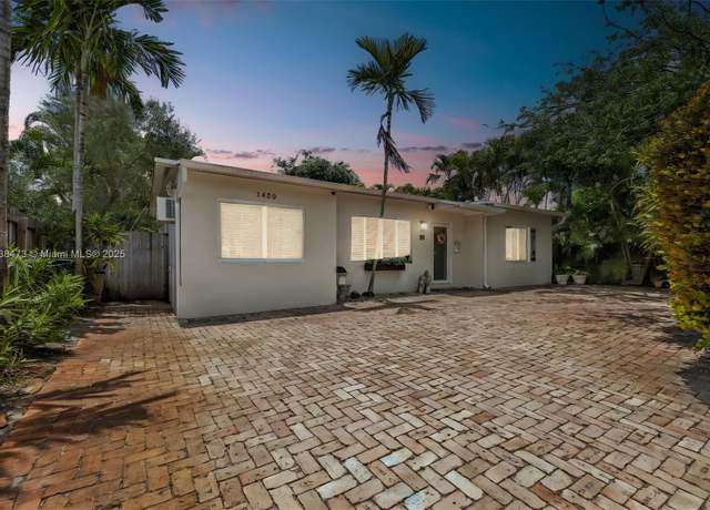 Property at 1420 NE 15th Ave, Fort Lauderdale, FL 33304, 3 beds, 2 baths
