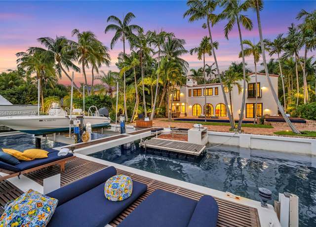 Property at 6065 Pine Tree Dr, Miami Beach, FL 33140, 5 beds, 4.5 baths