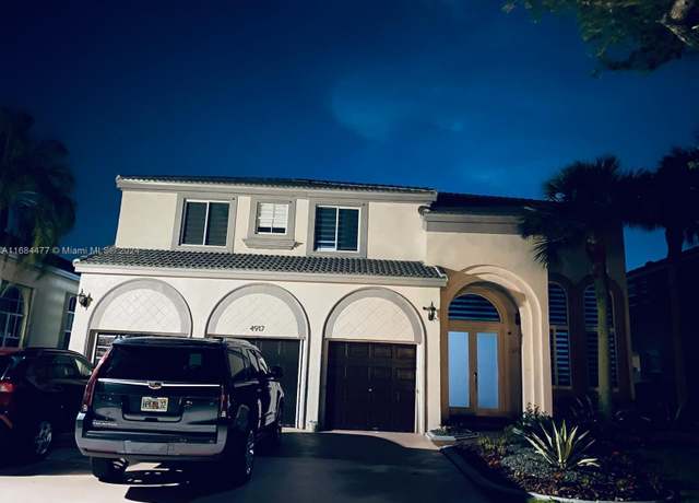 Property at 4917 SW 167th Ave, Miramar, FL 33027, 3 beds, 2 baths
