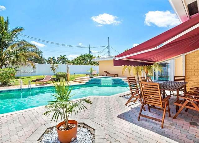 Property at 5320 NE 16th Ter, Fort Lauderdale, FL 33334, 4 beds, 3 baths