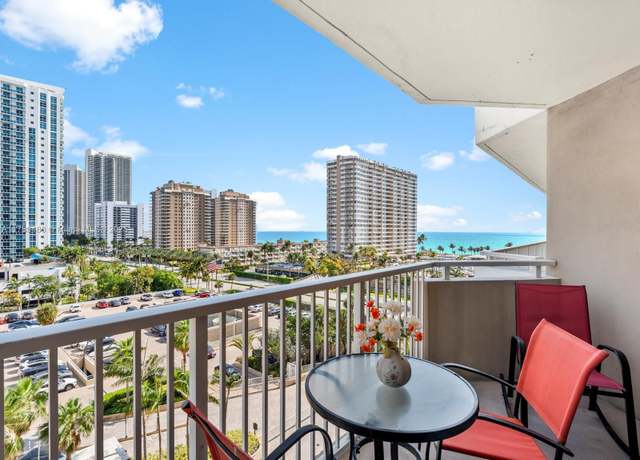 Property at 1985 S Ocean Dr Unit 7B, Hallandale Beach, FL 33009, 1 bed, 1.5 baths
