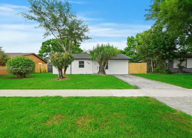Property at 8201 SW 7th Ct, North Lauderdale, FL 33068, 3 beds, 2 baths