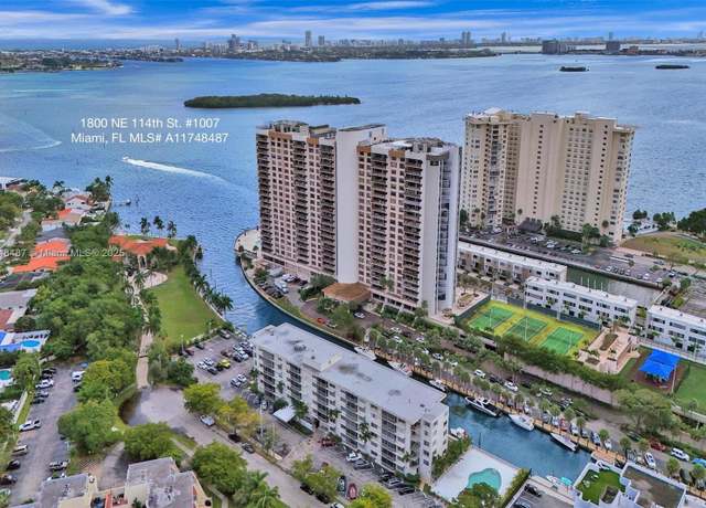 Property at 1800 NE 114th St #1007, Miami, FL 33181, 1 bed, 2 baths