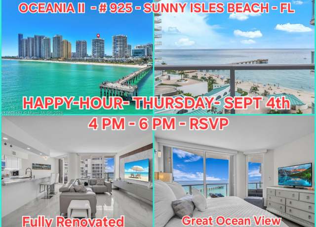 Property at 16445 Collins Ave #925, Sunny Isles Beach, FL 33160, 2 beds, 2 baths